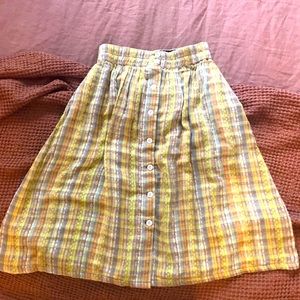 Ace & Jig Sadie Skirt in Amber